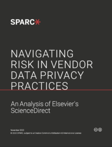 Cover photo of the Navigating Risk in Vendor Data Privacy Practices Report